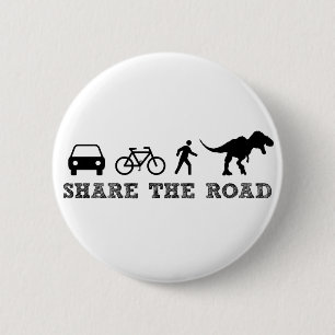 Badge Rond 5 Cm Partagez la route