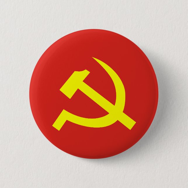 Badge Rond 5 Cm Parti communiste du Vietnam, Colombie politique (Devant)
