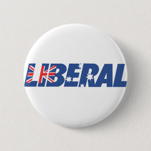 Badge Rond 5 Cm Parti libéral de l'Australie