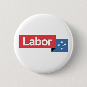 Badge Rond 5 Cm Parti travailliste Australie