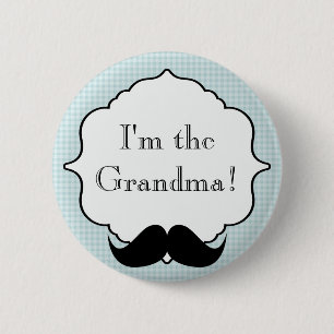 Badge Rond 5 Cm Partie de baby shower faite sur commande je suis
