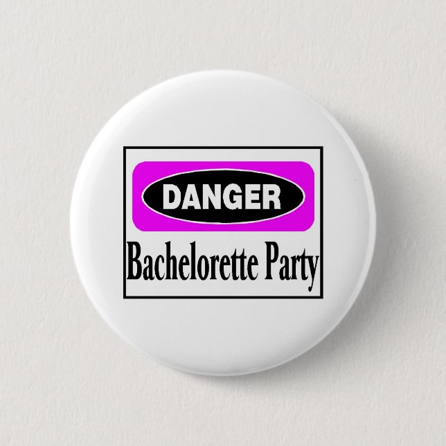 Badge Rond 5 Cm Partie de Bachelorette (Devant)