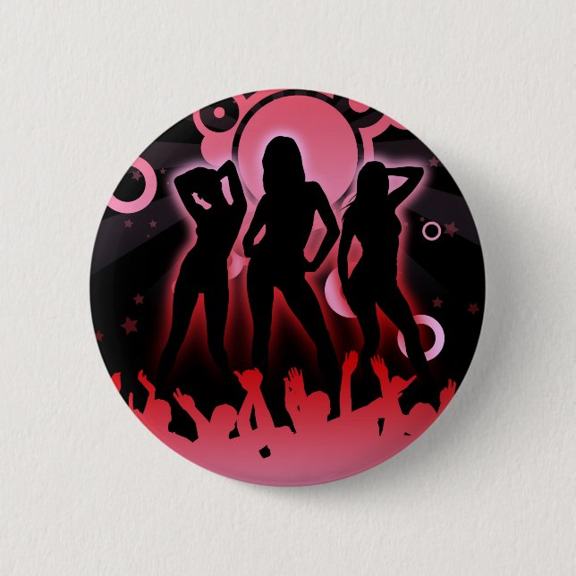 BADGE ROND 5 CM PARTIE DE DISCO (Devant)