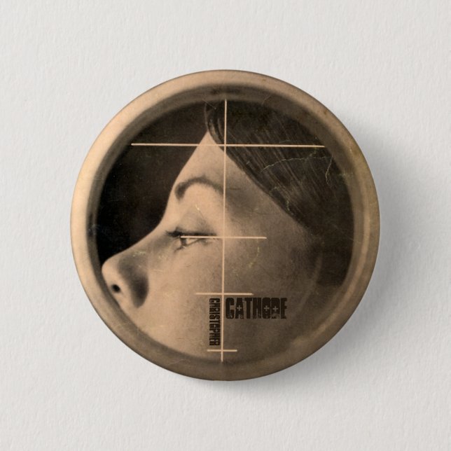 Badge Rond 5 Cm Partie latérale de fille de cc (Devant)