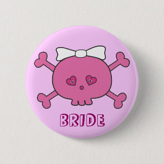 Badge Rond 5 Cm Partie rose mignonne de Bachelorette de jeune