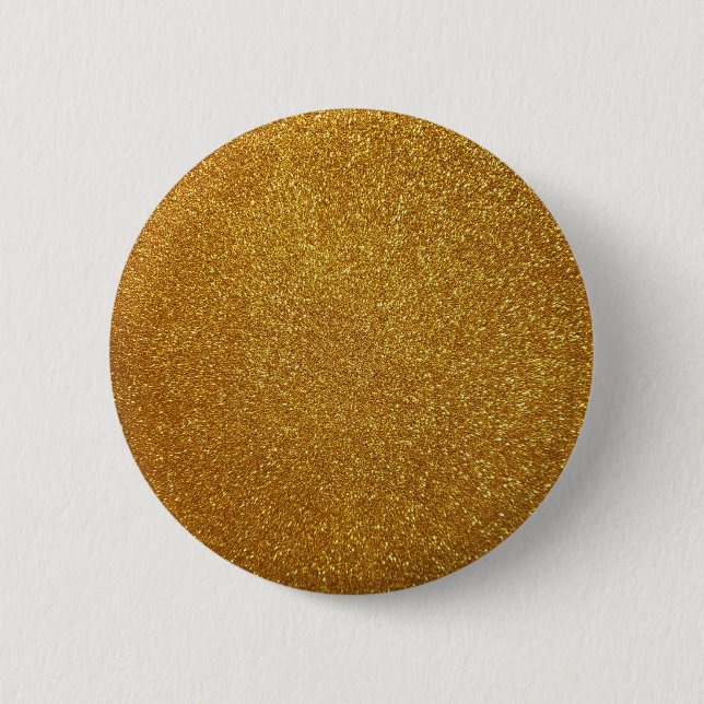 Badge Rond 5 Cm Parties scintillant or (Devant)
