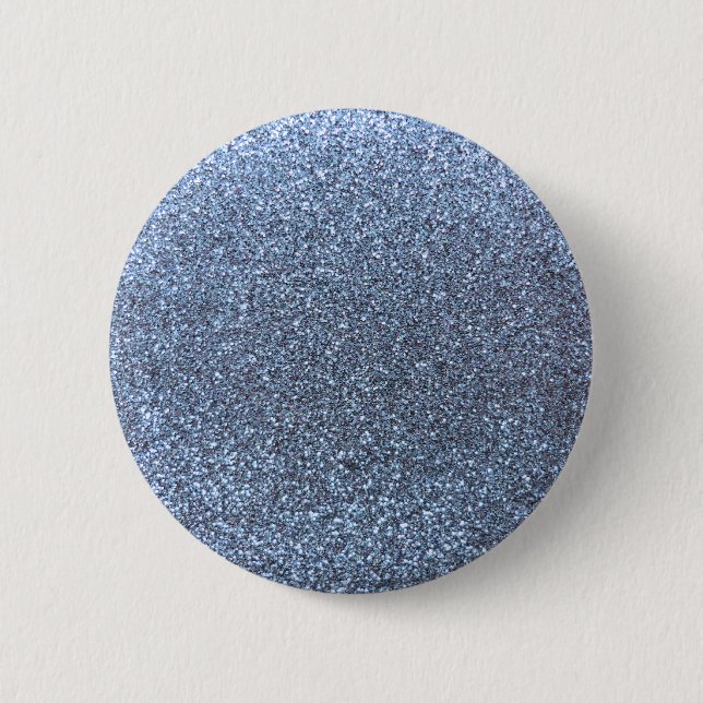 Badge Rond 5 Cm Parties scintillantes bleues en pastel (Devant)