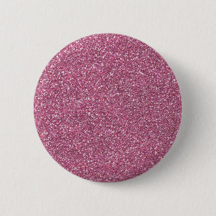 Badge Rond 5 Cm Parties scintillantes roses brillantes