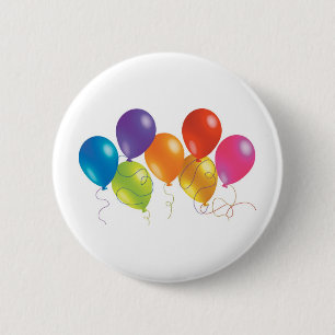 Badge Rond 5 Cm Party Balloons
