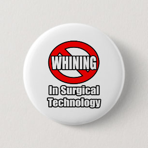 Badge Rond 5 Cm Pas De Gouttes En Chirurgie