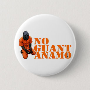 Badge Rond 5 Cm Pas de Guantanamo
