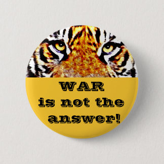 Badge Rond 5 Cm Pas de guerre !