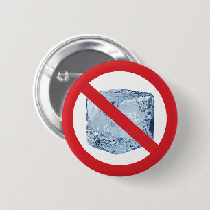 Badge Rond 5 Cm Pas de ICE