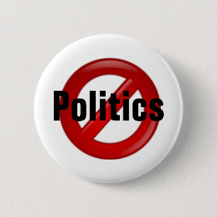 Badge Rond 5 Cm Pas de politique