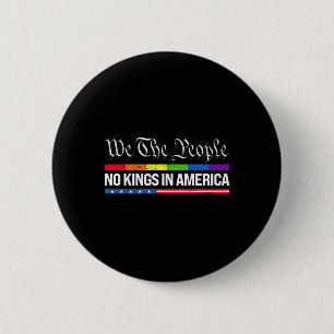 Badge Rond 5 Cm Pas De Rois En Amérique 7