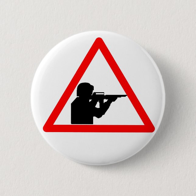 Badge Rond 5 Cm Pas de violence (Devant)
