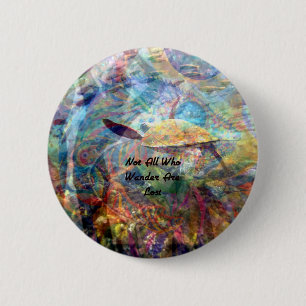 Badge Rond 5 Cm Pas Tous Ceux Qui Verraient Des Citations Inspirat