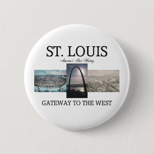 Badge Rond 5 Cm Passage d'ABH St Louis