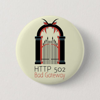 Badge Rond 5 Cm Passage du mauvais 502