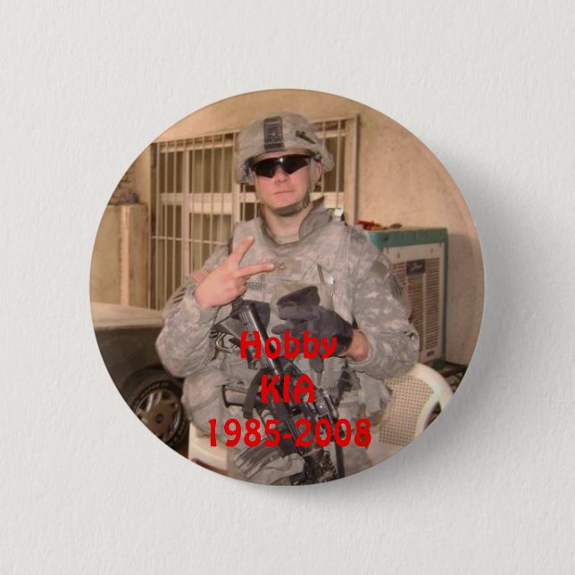 Badge Rond 5 Cm passe-temps, HobbyKIA1985-2008 (Devant)