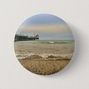 Badge Rond 5 Cm Passerelle de Brighton