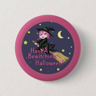 Badge Rond 5 Cm Passez Une Halloween !