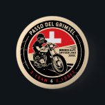 Badge Rond 5 Cm Passo Del Grimsel | Suisse | Motorcycle<br><div class="desc">Passo Del Grimsel fait dans un emblème vintage et en détresse. Il s'agit d'un fameux col de montagne situé le long des Alpes en Suisse.</div>