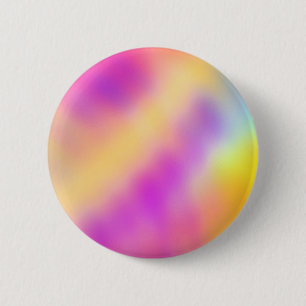 Badge Rond 5 Cm Pastel Iridescente Coloré Design dégradé