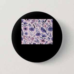 Badge Rond 5 Cm Pastel Motif - Whimsigoth Cottagecore