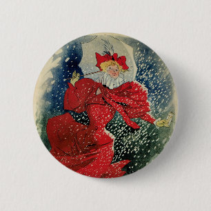 Badge Rond 5 Cm Pastilles Geraudel Art Nouveau vintage pour la tou