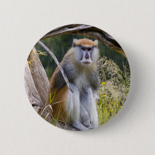 Badge Rond 5 Cm Patas Monkey