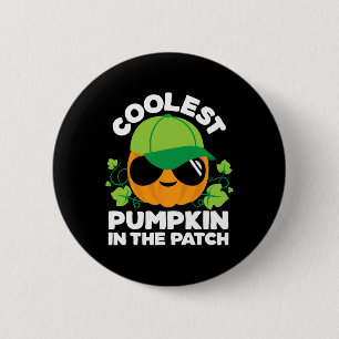 Badge Rond 5 Cm Patch de citrouilles pour enfants Garçons ou fille
