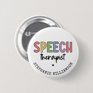 Badge Rond 5 Cm Pathologiste orthophoniste sur mesure SLP