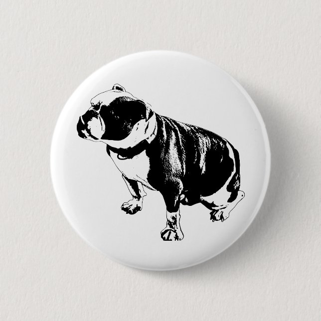 Badge Rond 5 Cm Patient et Présent (Devant)