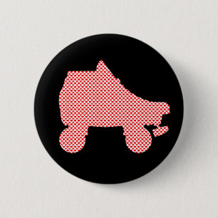 Badge Rond 5 Cm patin de rouleau