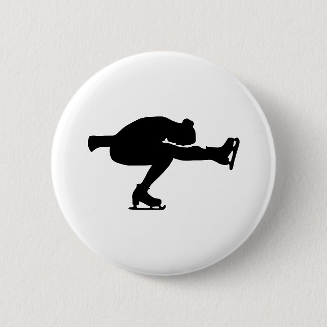 Badge Rond 5 Cm Patinage artistique (Devant)