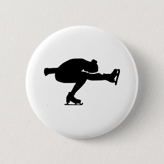 Badge Rond 5 Cm Patinage artistique