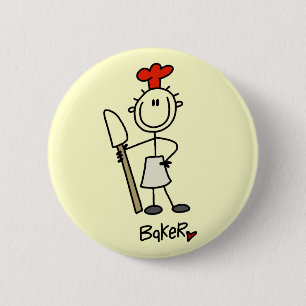 Badge Rond 5 Cm Pâtissier avec Tshirts et Cadeaux de Raclette
