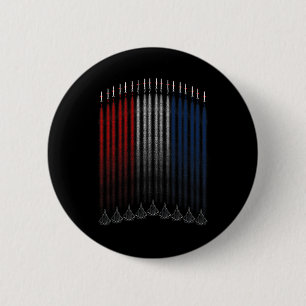 Badge Rond 5 Cm Patriotique Pour Hommes - 4 juillet Pour Hommes Us