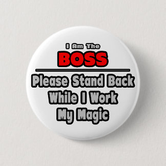 Badge Rond 5 Cm Patron... Reposez-vous... Travailler ma magie