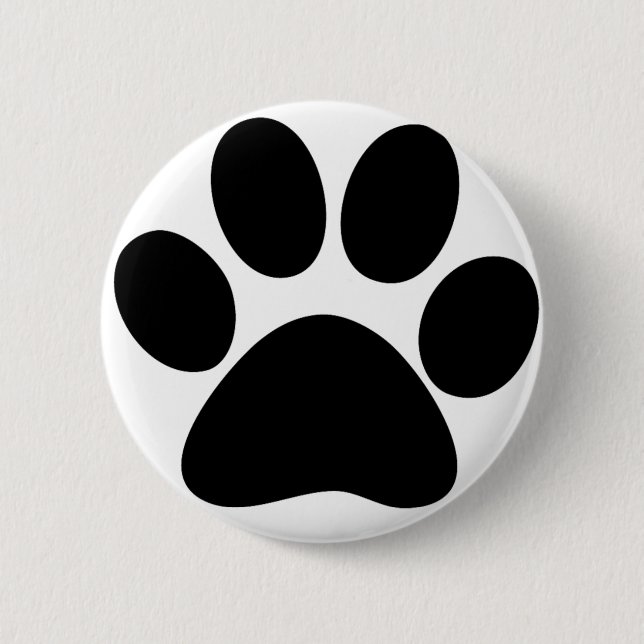 Badge Rond 5 Cm Patte animale (Devant)