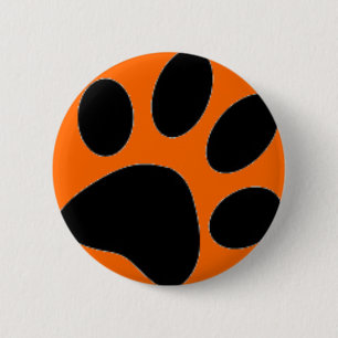 Badge Rond 5 Cm patte de chien