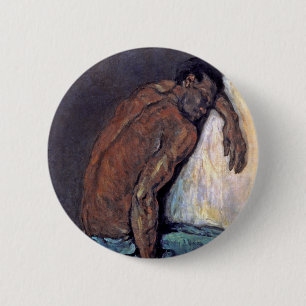 Badge Rond 5 Cm Paul Cézanne - Scipion le nègre Peinture d'art fin