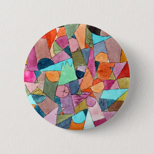 Badge Rond 5 Cm Paul Klee sans titre (Devant)