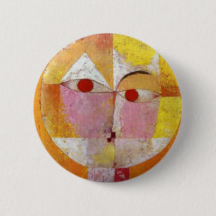 Badge Rond 5 Cm Paul Klee - Senecio