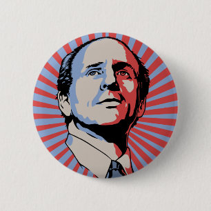 Badge Rond 5 Cm Paul Wellstone