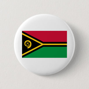 Badge Rond 5 Cm Pavillon Vanuatu
