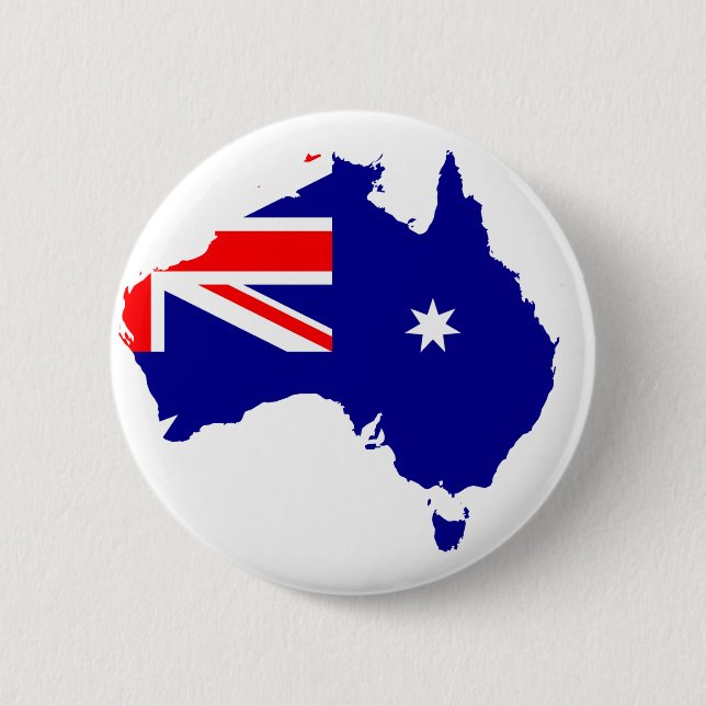 Badge Rond 5 Cm Pays australien (Devant)