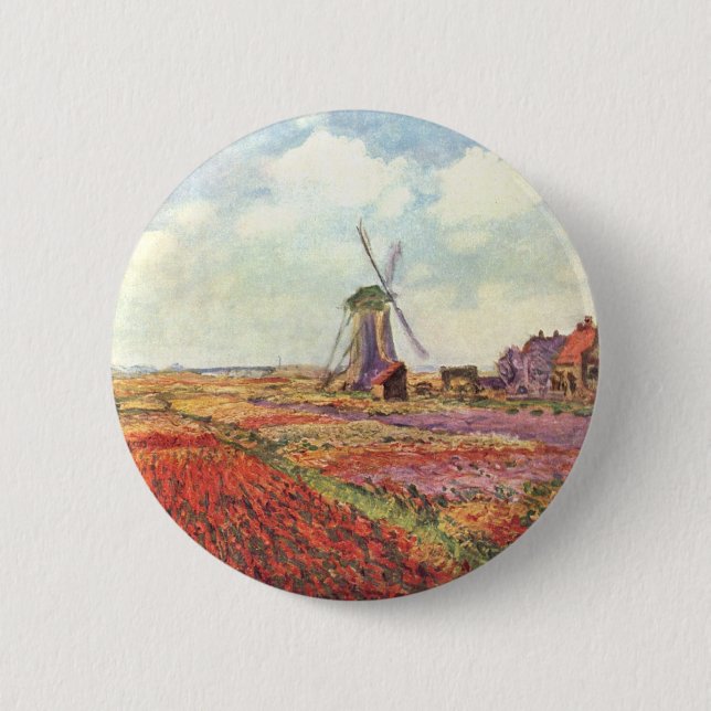 Badge Rond 5 Cm Pays-Bas - Monet (Devant)