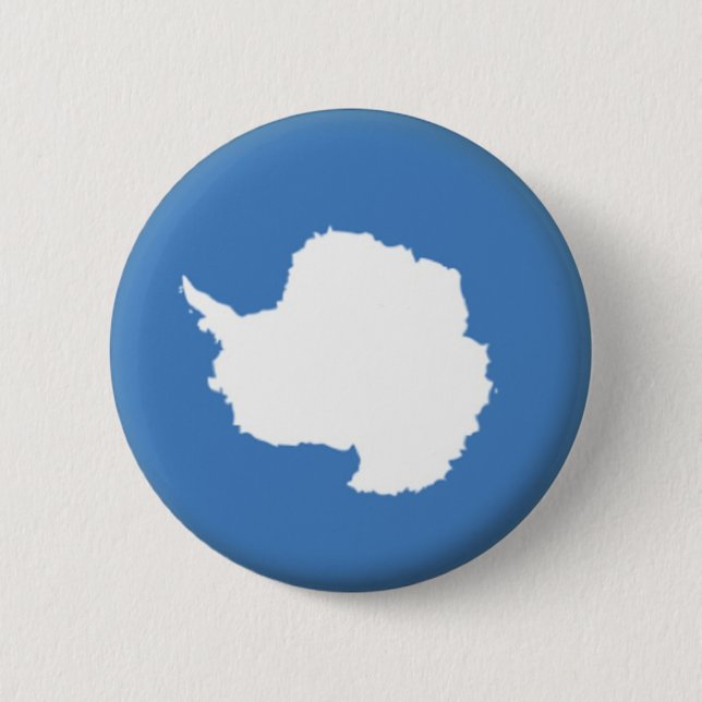 BADGE ROND 5 CM PAYS DE L'ANTARCTIQUE PAIEMENT DE RETOUR (Devant)